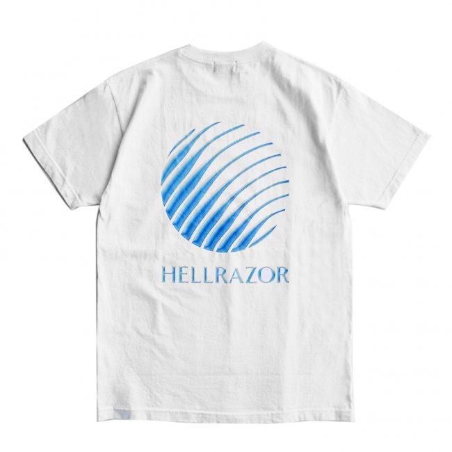 HELLRAZOR GEL LOGO SHIRT / WHITE (ヘルレイザー Tシャツ)
