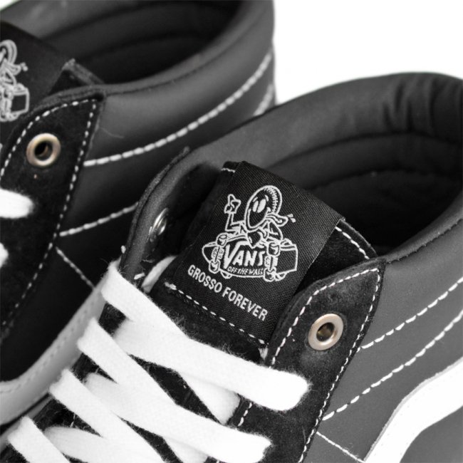 VANS Skate Grosso Mid / Black/White/Emo Leather（バンズ/ヴァンズ スケート スポーツ スニーカー） -  HORRIBLE'S PROJECT｜HORRIBLE'S｜SAYHELLO | HELLRAZOR | Dime MTL | QUASI |