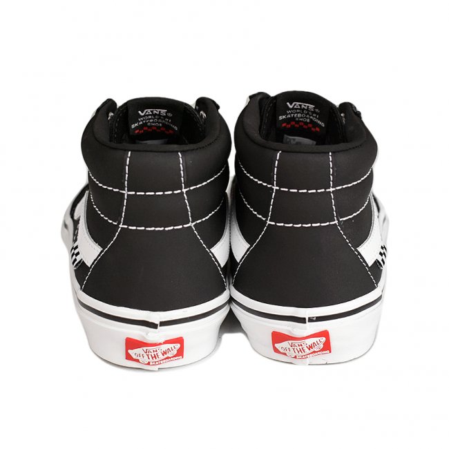 VANS Skate Grosso Mid / Black/White/Emo Leather（バンズ/ヴァンズ スケート スポーツ スニーカー） -  HORRIBLE'S PROJECT｜HORRIBLE'S｜SAYHELLO | HELLRAZOR | Dime MTL | QUASI |