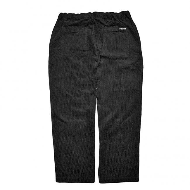 THEORIES STAMP LOUNGE CORD PANT / BLACK（セオリーズ イージーパンツ