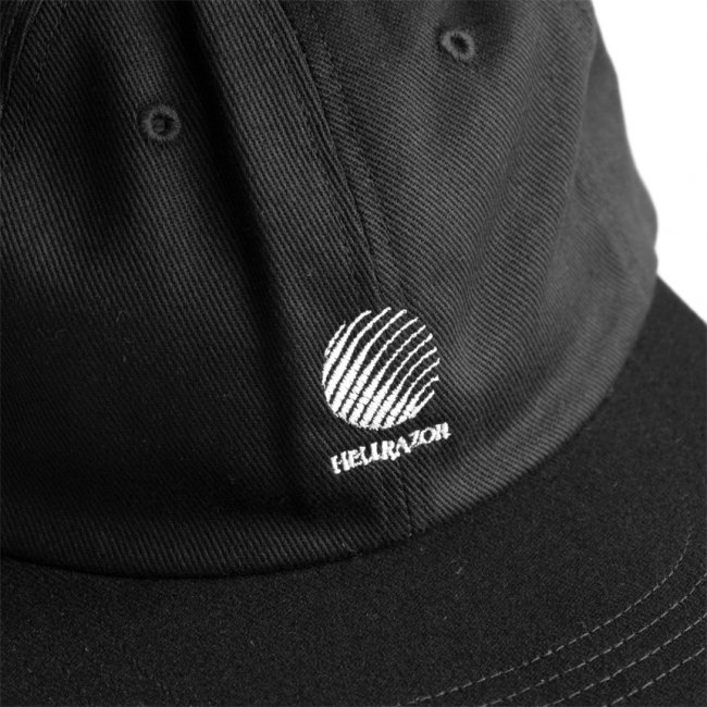 HELLRAZOR LOGO 6PANEL Cap / Black (ヘルレイザー 6パネルキャップ)