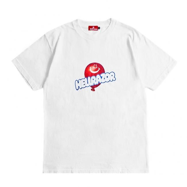 HELLRAZOR BALLOON SHIRT / WHITE (ヘルレイザー Tシャツ