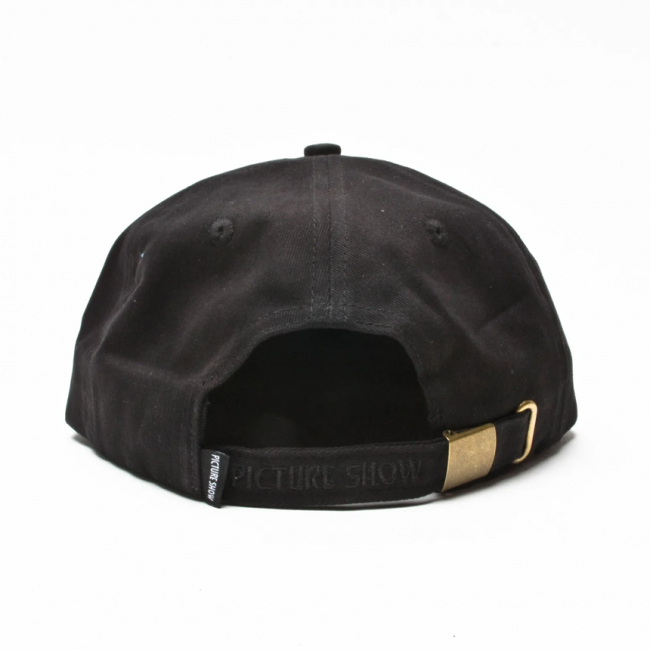 PICTURE SHOW PS-17 STRAP BACK CAP / BLACK (ピクチャーショー PICTURE SHOW PS-17 STRAP BACK CAP / BLACK (ピクチャーショー