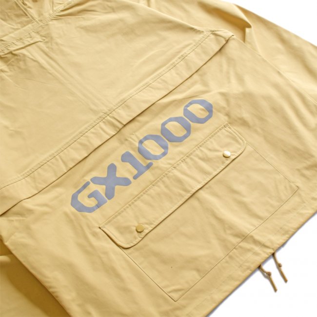 GX1000 ANORAK JACKET / PALE YELLOW (ジーエックスセン アノラック