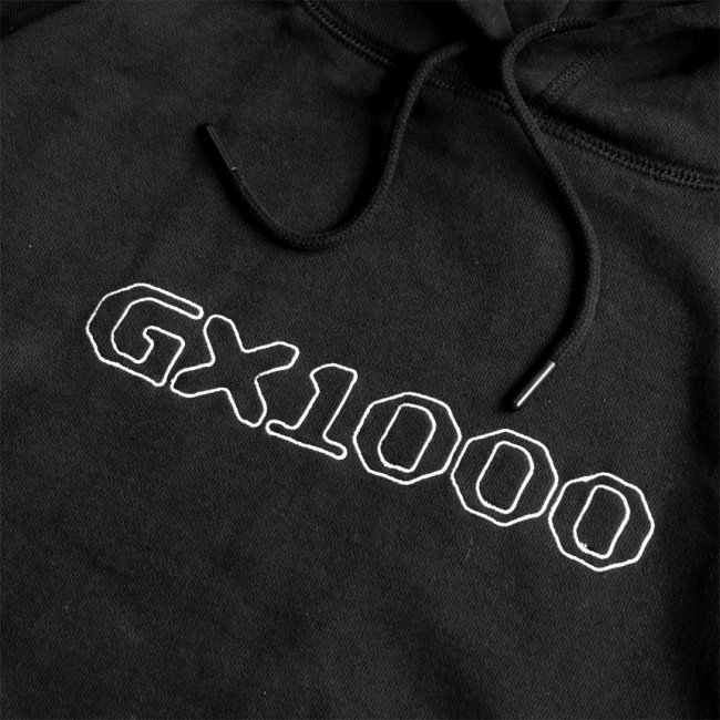 GX1000 OG LOGO HOODIE / BLACK (ジーエックスセン パーカー / スウェット)