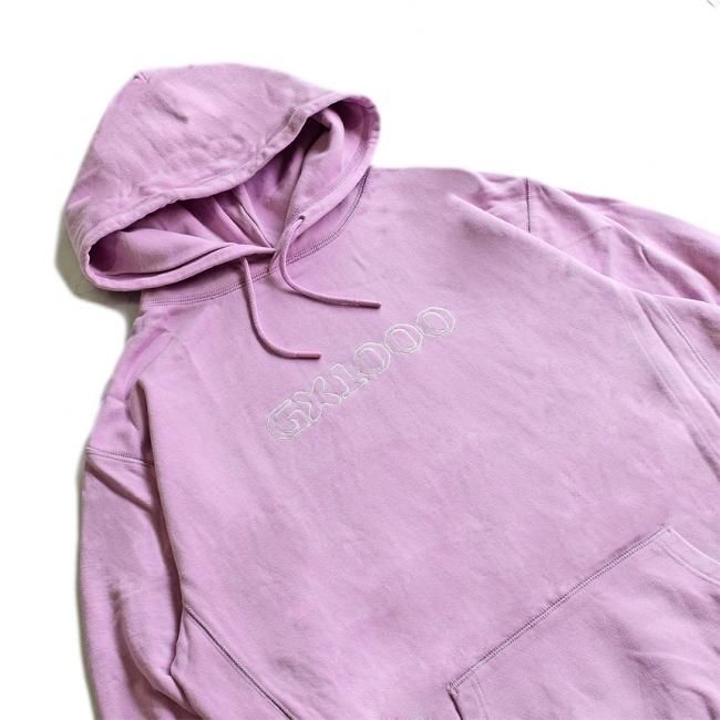 GX1000 OG LOGO HOODIE / LAVENDER (ジーエックスセン パーカー