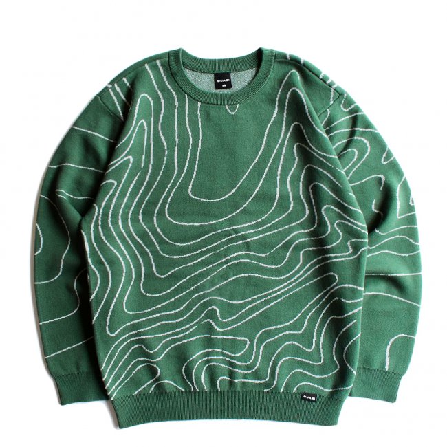 <img class='new_mark_img1' src='https://img.shop-pro.jp/img/new/icons5.gif' style='border:none;display:inline;margin:0px;padding:0px;width:auto;' />QUASI TOPO SWEATER / FOREST (クアジ クルーネックスセーター)