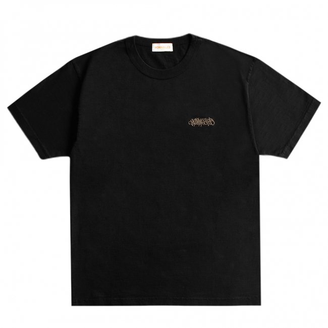 <img class='new_mark_img1' src='https://img.shop-pro.jp/img/new/icons5.gif' style='border:none;display:inline;margin:0px;padding:0px;width:auto;' />HORRIBLE'S CHISEL T-SHIRT / BLACK (ホリブルズ Tシャツ)