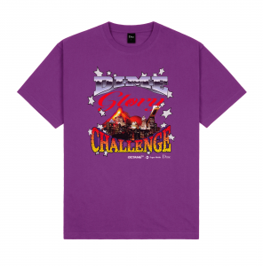 <img class='new_mark_img1' src='https://img.shop-pro.jp/img/new/icons5.gif' style='border:none;display:inline;margin:0px;padding:0px;width:auto;' />DIME GLORY CHALLENGE T-SHIRT / PURPLE (ダイム Tシャツ / 半袖)