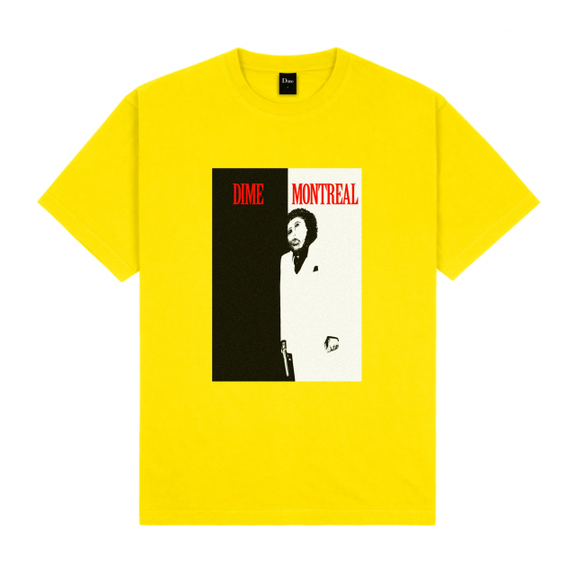 DIME RESTORATION FACE T-SHIRT / YELLOW (ダイム Tシャツ / 半袖 ...