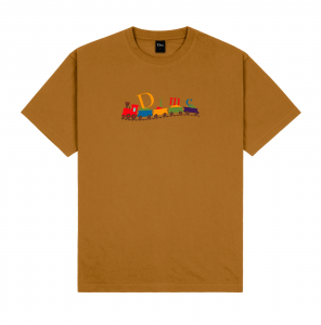 <img class='new_mark_img1' src='https://img.shop-pro.jp/img/new/icons5.gif' style='border:none;display:inline;margin:0px;padding:0px;width:auto;' />DIME CLASSIC TRAIN T-SHIRT / COFFEE (ダイム Tシャツ / 半袖)