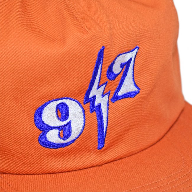 CALL ME 917 BOLT SNAPBACK CAP / ORANGE (コールミーナインワンセヴン キャップ / 5パネルキャップ /  スナップバック)