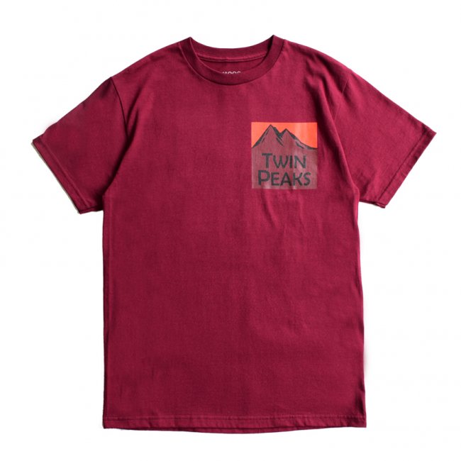 GX1000 TWIN PEAKS TEE / BURGUNDY (ジーエックスセン Tシャツ / 半袖) - HORRIBLE'S  PROJECT｜HORRIBLE'S｜SAYHELLO | HELLRAZOR | Dime MTL | QUASI | HOTEL BLUE |  GX1000 | THEORIES | VANS SKATE | 正規取扱い販売店 | 通販 全国一律 ...