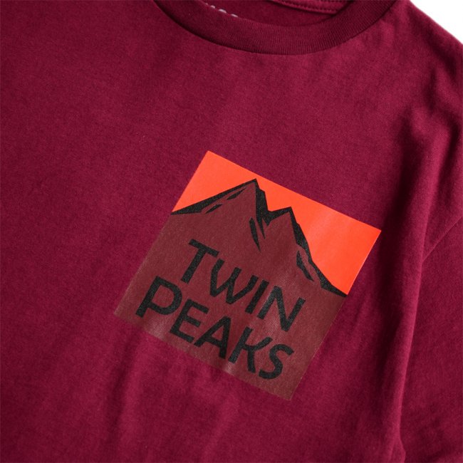 GX1000 TWIN PEAKS TEE / BURGUNDY (ジーエックスセン Tシャツ / 半袖) - HORRIBLE'S  PROJECT｜HORRIBLE'S｜SAYHELLO | HELLRAZOR | Dime MTL | QUASI | HOTEL BLUE |  GX1000 | THEORIES | VANS SKATE | 正規取扱い販売店 |