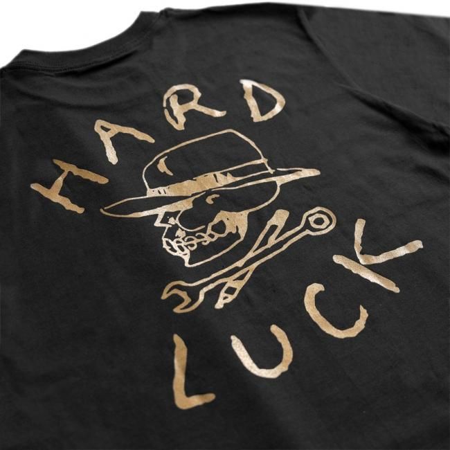 HARD LUCK OG LOGO TEE / BLACK (ハードラック Tシャツ