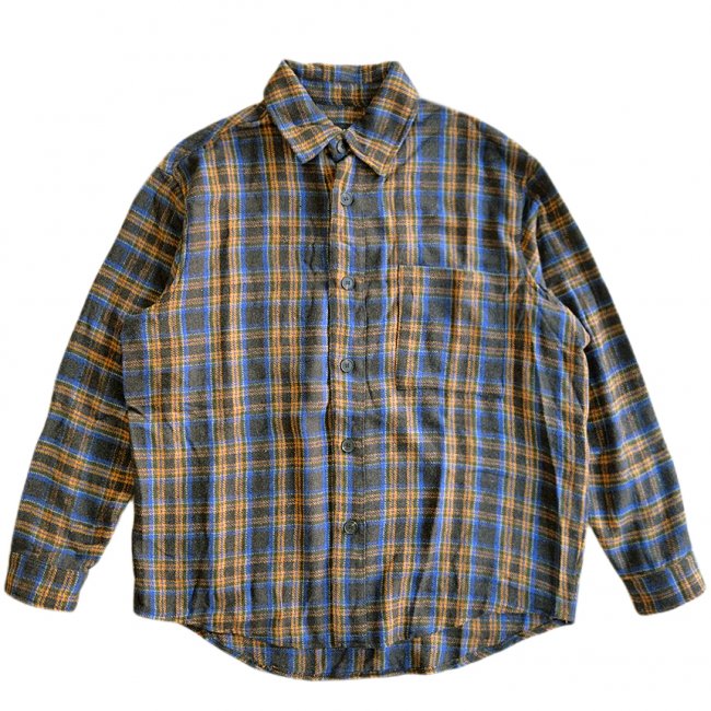 <img class='new_mark_img1' src='https://img.shop-pro.jp/img/new/icons5.gif' style='border:none;display:inline;margin:0px;padding:0px;width:auto;' />HOCKEY FLANNEL SHIRT / BLUE (ホッキー フランネルシャツ)