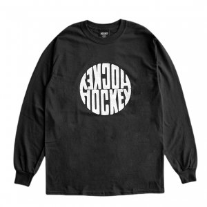 <img class='new_mark_img1' src='https://img.shop-pro.jp/img/new/icons5.gif' style='border:none;display:inline;margin:0px;padding:0px;width:auto;' />HOCKEY SEWER L/S TEE / BLACK (ホッキー 長袖Tシャツ/ロングスリーブTシャツ)