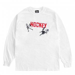 <img class='new_mark_img1' src='https://img.shop-pro.jp/img/new/icons5.gif' style='border:none;display:inline;margin:0px;padding:0px;width:auto;' />HOCKEY VANDALS L/S TEE / WHITE (ホッキー 長袖Tシャツ/ロングスリーブTシャツ)