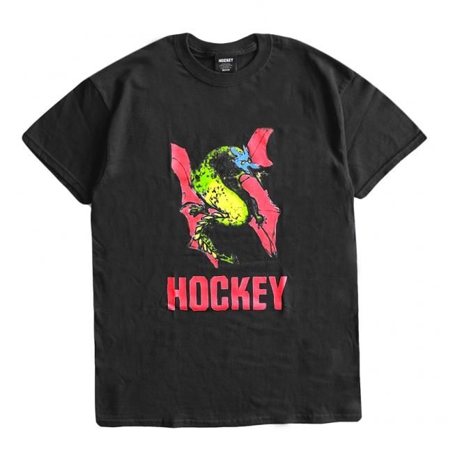 HOCKEY AIR DRAGON TEE / BLACK (ホッキー 半袖Tシャツ
