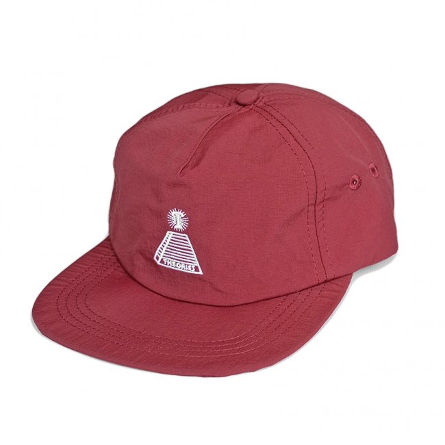 THEORIES THORAMID NYLON RUNNING CAP / SPORT RED（セオリーズ