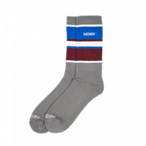 <img class='new_mark_img1' src='https://img.shop-pro.jp/img/new/icons55.gif' style='border:none;display:inline;margin:0px;padding:0px;width:auto;' />THEORIES COLOR BLOCK SOCKS / GREY（セオリーズ  ソックス/靴下）　