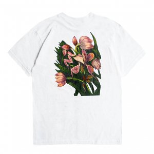 <img class='new_mark_img1' src='https://img.shop-pro.jp/img/new/icons5.gif' style='border:none;display:inline;margin:0px;padding:0px;width:auto;' />THEORIES FLORA HEAVY DUTY TEE / WHITE（セオリーズ Tシャツ/半袖）　
