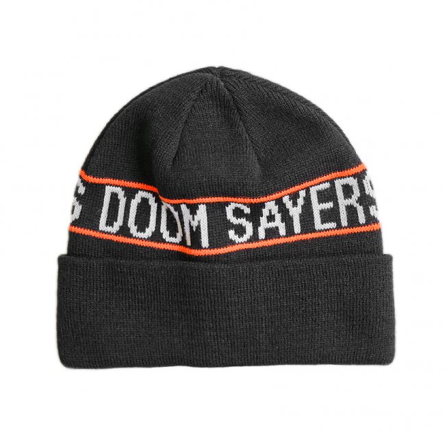 DOOM SAYERS WRAP BEANIE / BLACK (ドゥームセイヤーズ ビーニー)