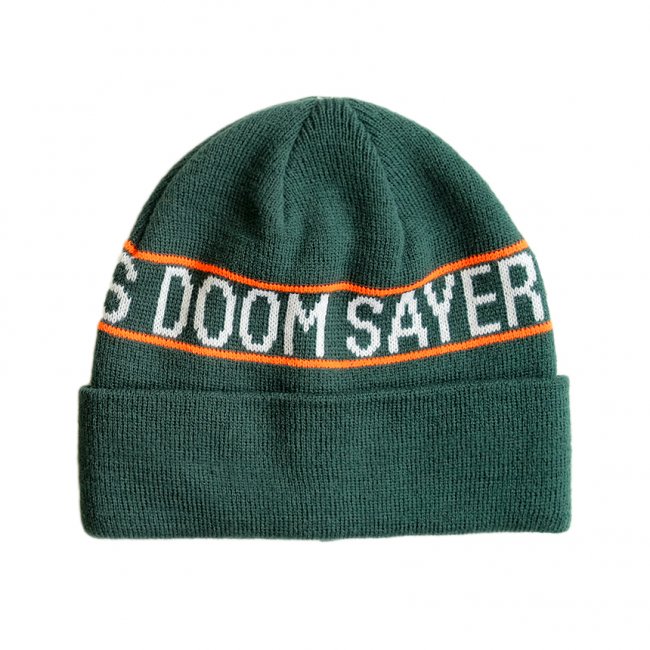 DOOM SAYERS WRAP BEANIE / FOREST GREEN (ドゥームセイヤーズ ビーニー)