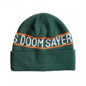 <img class='new_mark_img1' src='https://img.shop-pro.jp/img/new/icons5.gif' style='border:none;display:inline;margin:0px;padding:0px;width:auto;' />DOOM SAYERS WRAP BEANIE / FOREST GREEN (ドゥームセイヤーズ ビーニー)