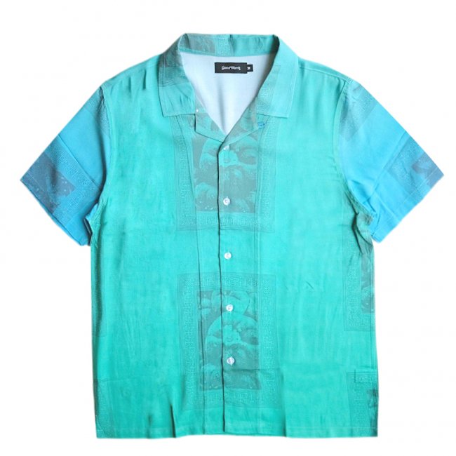 GOOD WORTH & CO. PEYOTE BUTTON UP (グッドワース レーヨンシャツ)