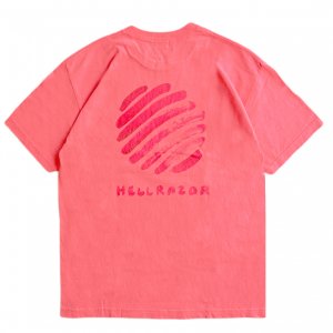 <img class='new_mark_img1' src='https://img.shop-pro.jp/img/new/icons5.gif' style='border:none;display:inline;margin:0px;padding:0px;width:auto;' />HELLRAZOR x MAYU YAMASE LOGO TEE / CORAL　(ヘルレイザー Tシャツ)
