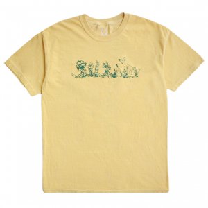 <img class='new_mark_img1' src='https://img.shop-pro.jp/img/new/icons5.gif' style='border:none;display:inline;margin:0px;padding:0px;width:auto;' />WKND FLORAL TEE / MUSTARD（ウィークエンド Tシャツ）　