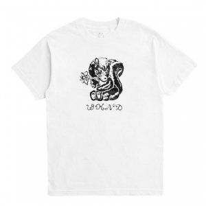 <img class='new_mark_img1' src='https://img.shop-pro.jp/img/new/icons5.gif' style='border:none;display:inline;margin:0px;padding:0px;width:auto;' />WKND SKUNK TEE / WHITE（ウィークエンド Tシャツ）　