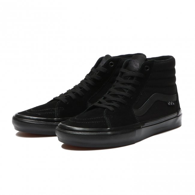 VANS SKATE SK8-HI / BLACK / BLACK（バンズ/ヴァンズ スケート ハイ