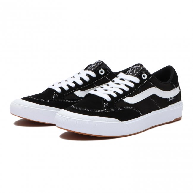 Vans berle pro black black white sale