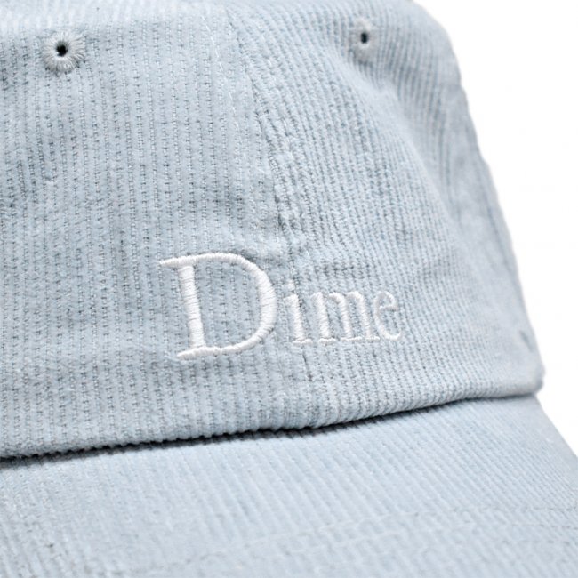 DIME CLASSIC CORDUROY CAP / POWDER BLUE (ダイム キャップ / 6パネル 