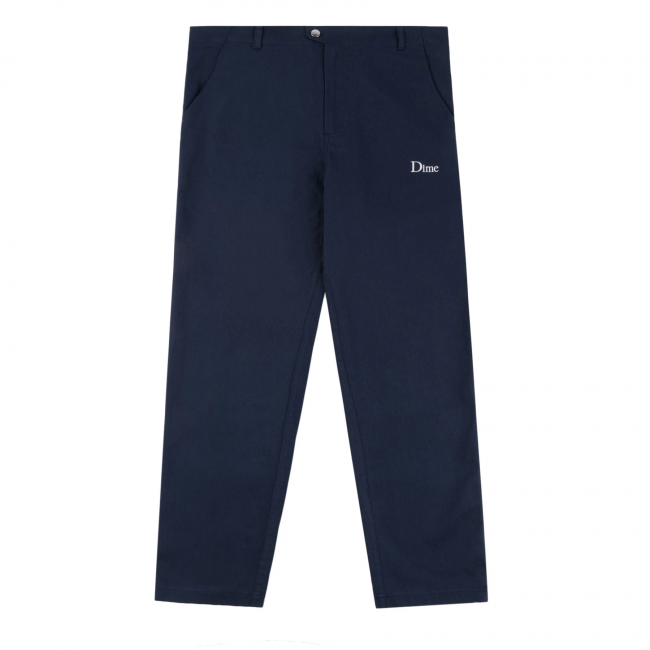 Dime Twill Pants - Navy - M | hartwellspremium.com