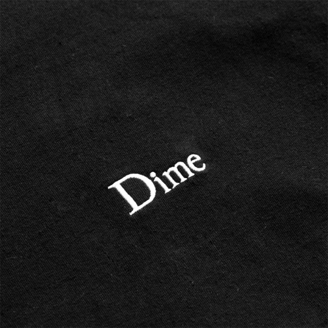 【完売品】dime point logo tee black S