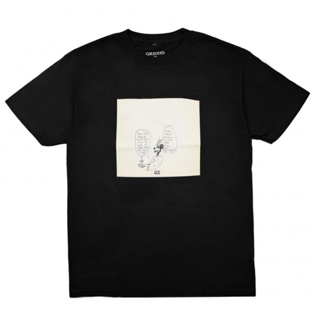 GX1000 ALL THE TIME TEE / BLACK (ジーエックスセン Tシャツ / 半袖 ...
