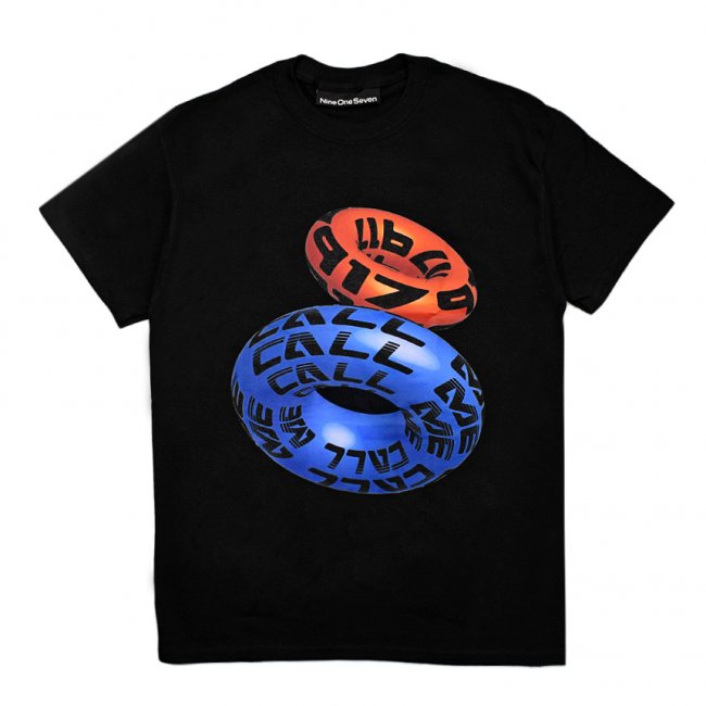 CALL ME 917 TUBES TEE / BLACK (コールミーナインワンセヴン Tシャツ) - HORRIBLE'S  PROJECT｜HORRIBLE'S｜SAYHELLO | HELLRAZOR | Dime MTL | QUASI | HOTEL BLUE |  GX1000 | THEORIES | VANS SKATE | 正規取扱い販売店 