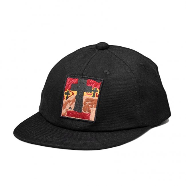 HELLRAZOR MORIR 6PANEL CAP / BLACK (ヘルレイザー 6パネルキャップ