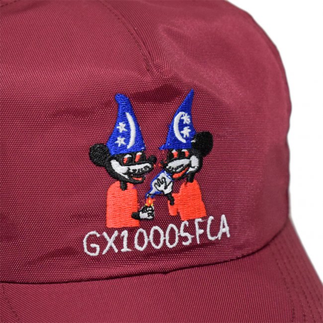 GX1000 Dimethyltryptamine 5PANEL CAP / BURGUNDY (ジーエックスセン