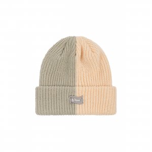 <img class='new_mark_img1' src='https://img.shop-pro.jp/img/new/icons5.gif' style='border:none;display:inline;margin:0px;padding:0px;width:auto;' />DIME SPLIT BEANIE / CREAM x GREY (ダイム ビーニーキャップ)