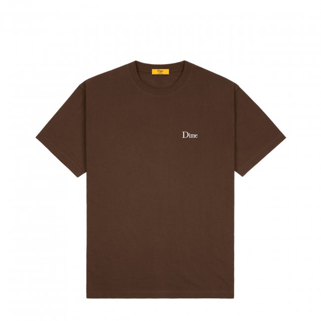 DIME LITTLE LOGO T-SHIRT / STRAY BROWN (ダイム Tシャツ / 半袖 ...