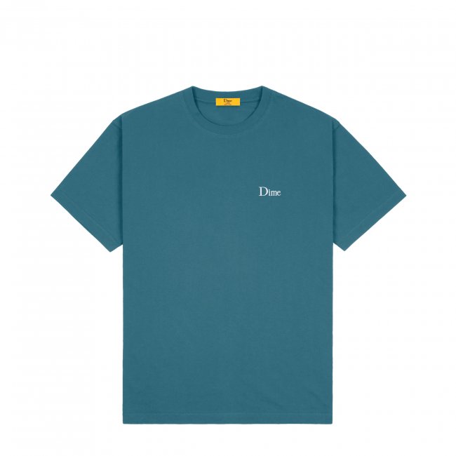 <img class='new_mark_img1' src='https://img.shop-pro.jp/img/new/icons5.gif' style='border:none;display:inline;margin:0px;padding:0px;width:auto;' />DIME LITTLE LOGO T-SHIRT / REAL TEAL (ダイム Tシャツ / 半袖)