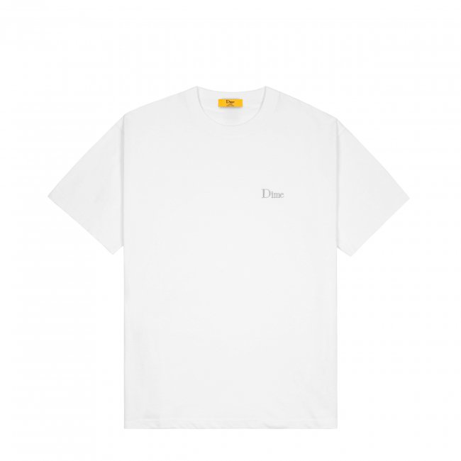 DIME LITTLE LOGO T-SHIRT / WHITE (ダイム Tシャツ / 半袖 