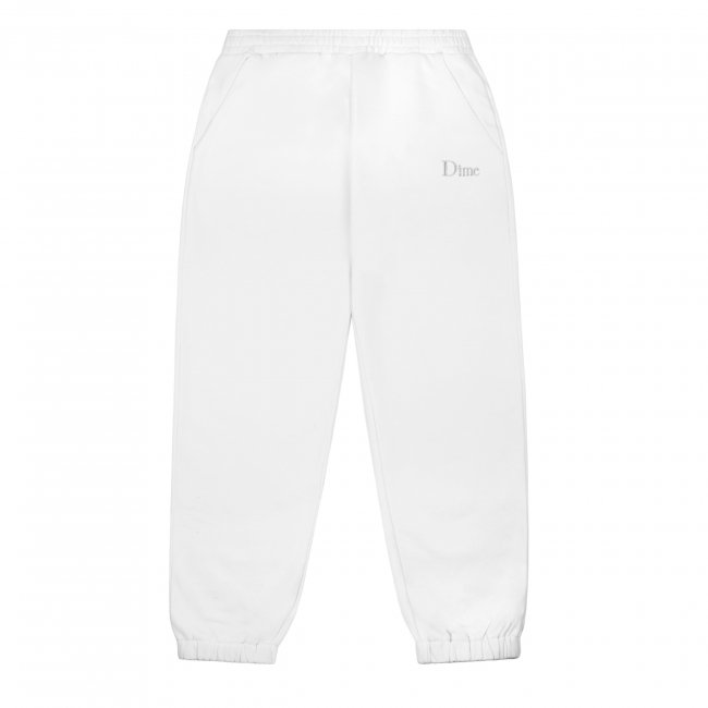 DIME CLASSIC SWEAT PANTS / WHITE (ダイム スウェットパンツ 