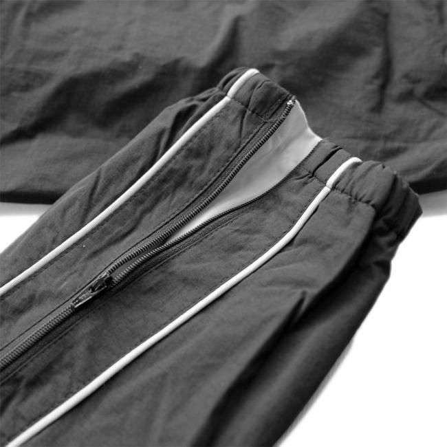 HELLRAZOR DOUBLE PIPING NYLON PANTS / BLACK (ヘルレイザー ナイロン