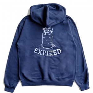 <img class='new_mark_img1' src='https://img.shop-pro.jp/img/new/icons5.gif' style='border:none;display:inline;margin:0px;padding:0px;width:auto;' />OUR LIFE BURNT HOODIE / NAVY（アワーライフ　パーカー・スウェット）