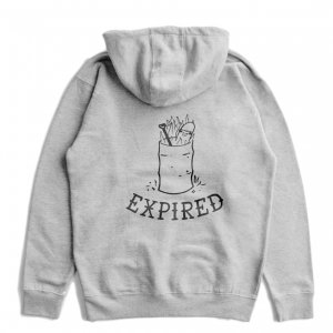 <img class='new_mark_img1' src='https://img.shop-pro.jp/img/new/icons5.gif' style='border:none;display:inline;margin:0px;padding:0px;width:auto;' />OUR LIFE BURNT HOODIE / HEATHER GREY（アワーライフ　パーカー・スウェット）